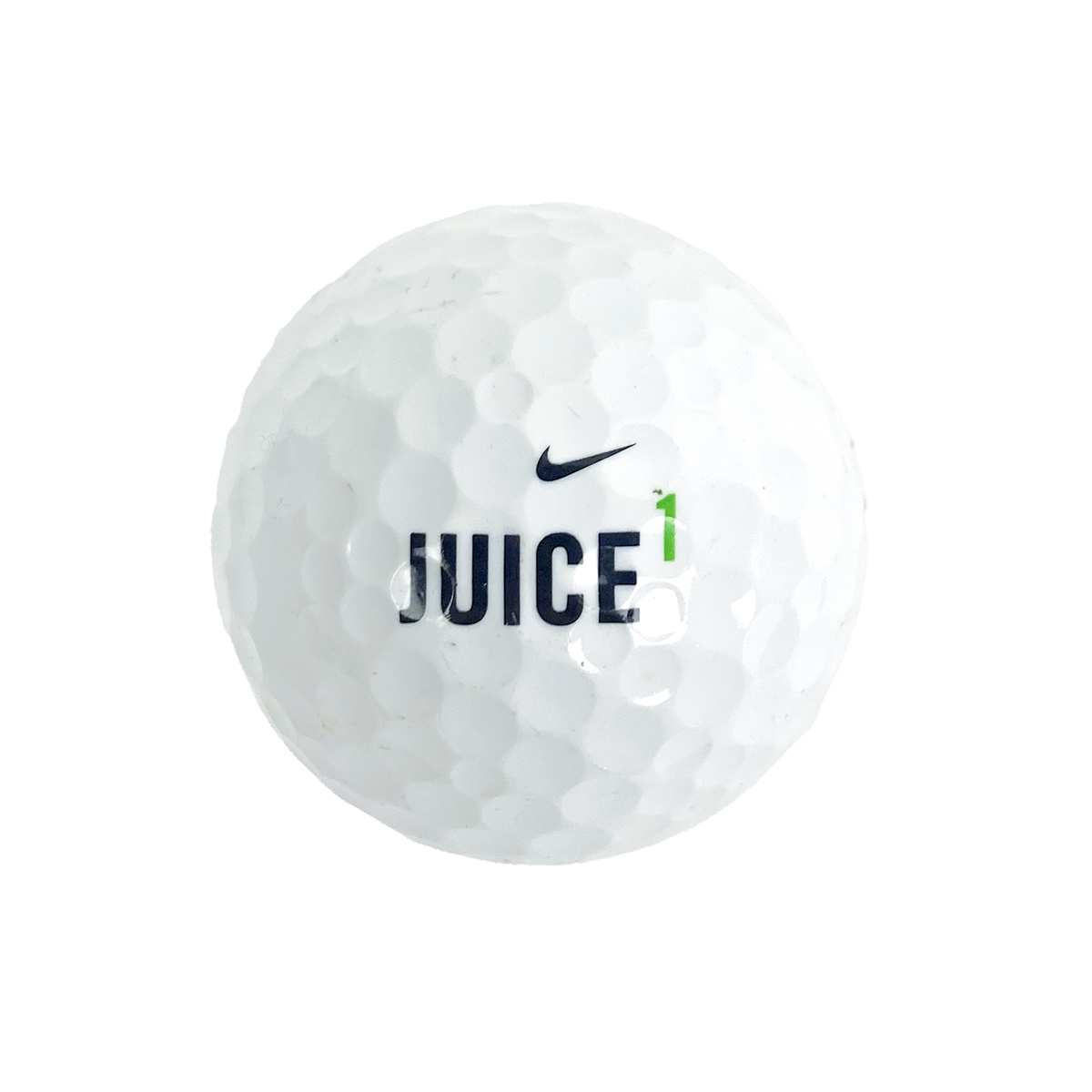 white nike golf ball