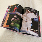Spread inside tour book showcasing a song performed during the Eras Tour.