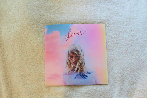 Front cover of Lover vinyl.