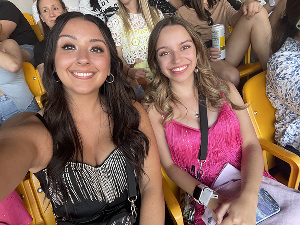 Selfie taken at Pittsburgh Night 2 of the Eras Tour.